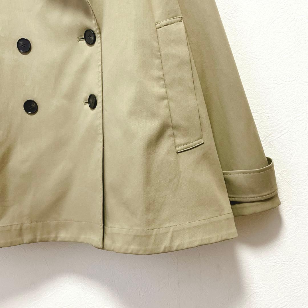 【アンフィーロ】ショート トレンチコート/試着のみ美品/きれいめ/オフィス