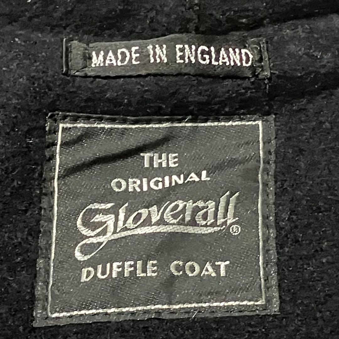 Gloverall グローバーオール ダッフルコート ブラック ウール 英国製