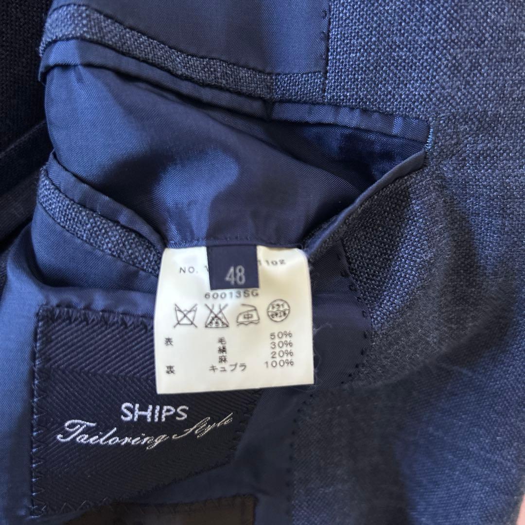 SHIPS 春夏向けウールシルクリネンジャケット
