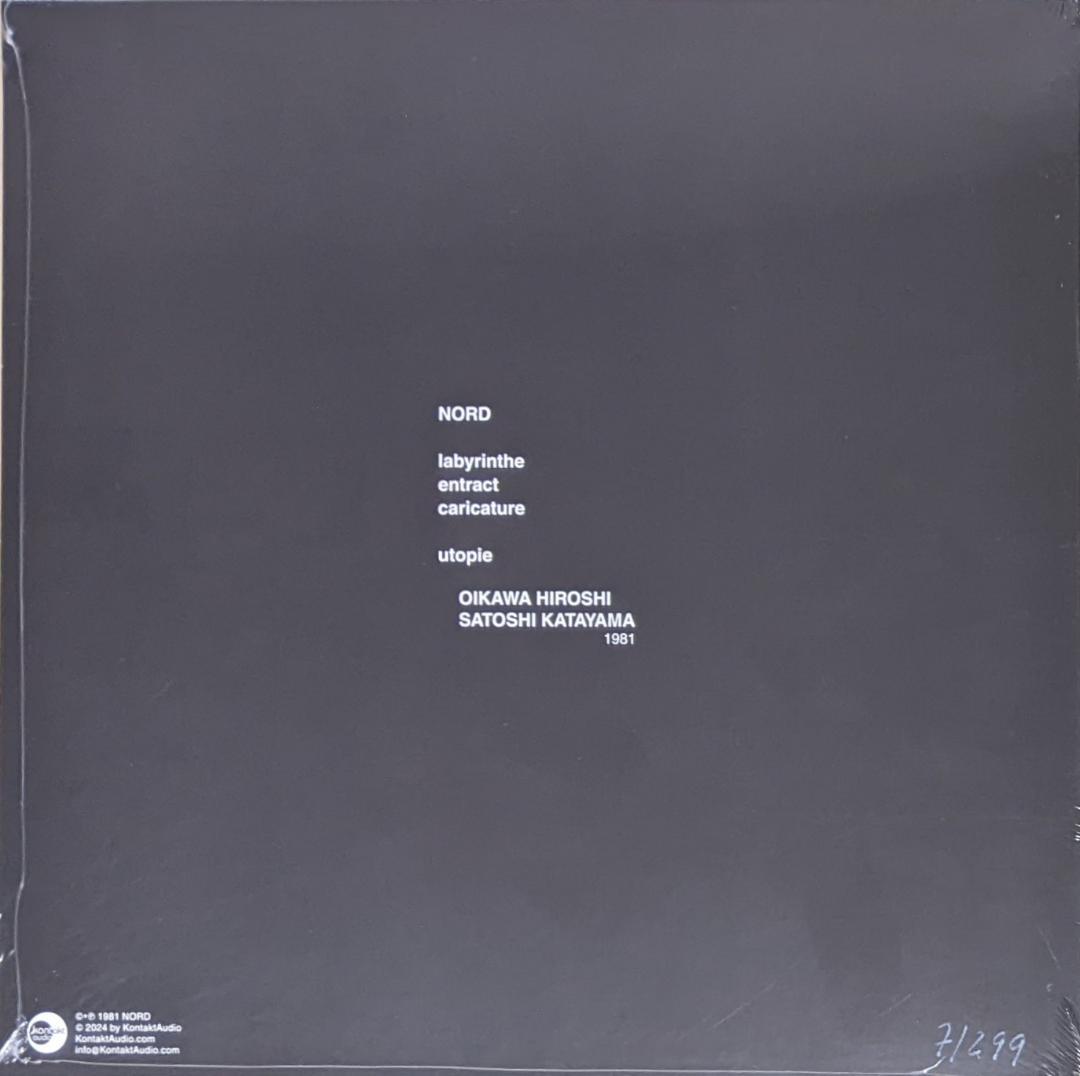 Nord (=片山智/及川洋)　- 1st 299枚限定再発レコード