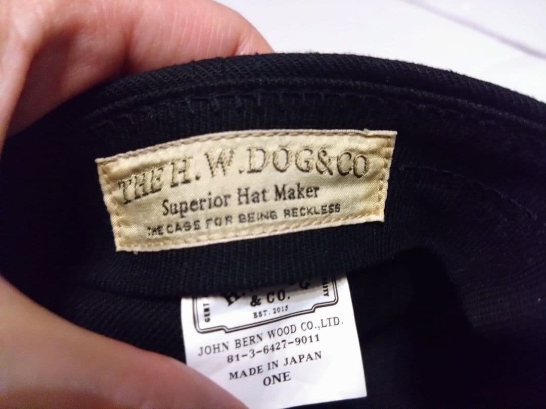 THE H.W.DOG&CO.　トラッカーキャップ