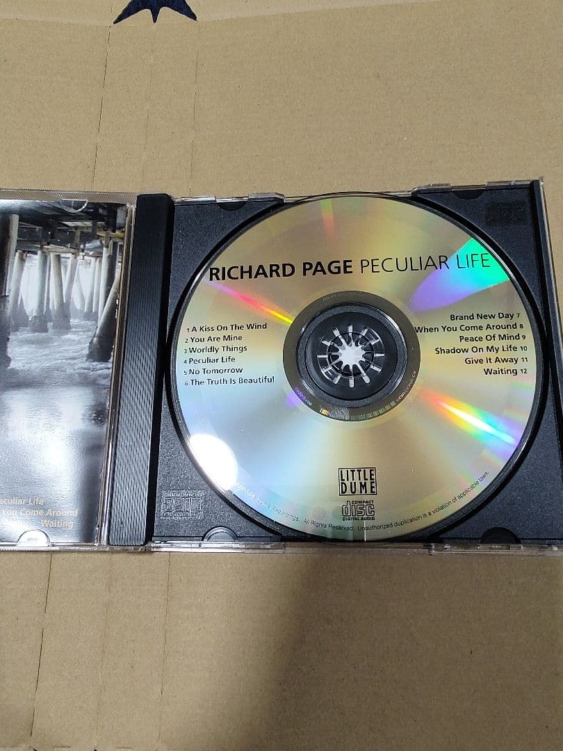 RICHARD PAGE / PECULIAR LIFE リチャード・ペイジ廃盤