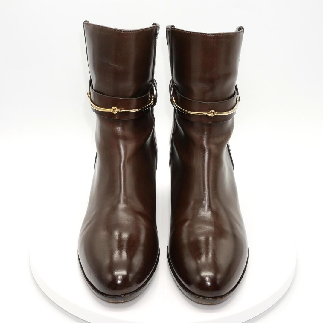 35　SARTORE　サルトル　クロスベルト　茶　ゴールド　4.5cmヒール