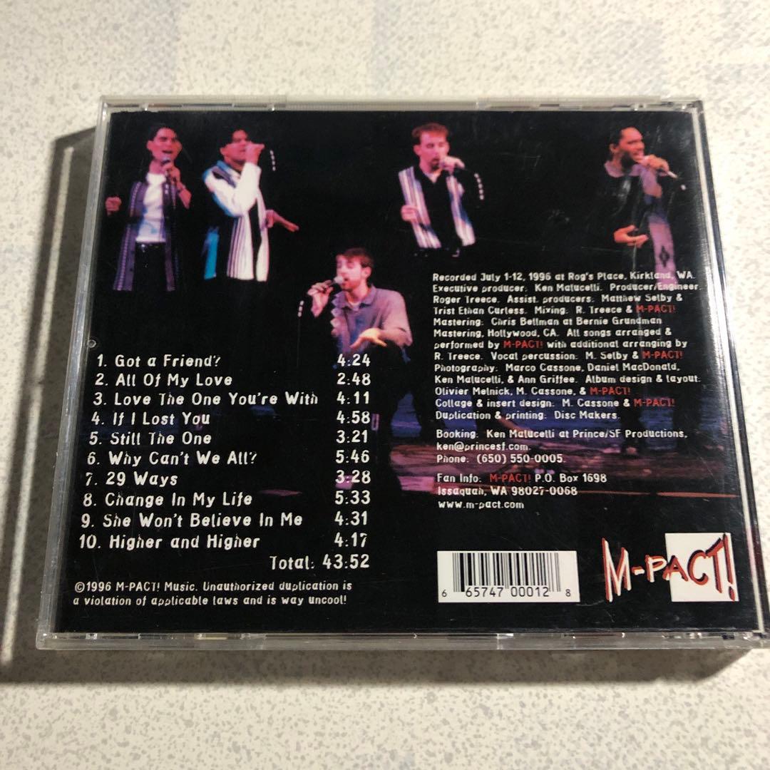 CD　M-PACT!　It’s All About Harmony!　サイン入り