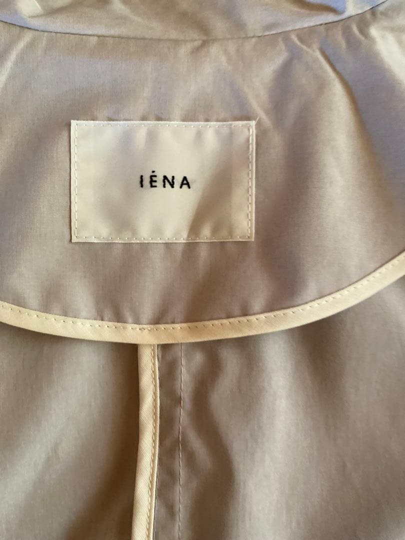 IENA PE/ポプリンオーバートレンチコート
