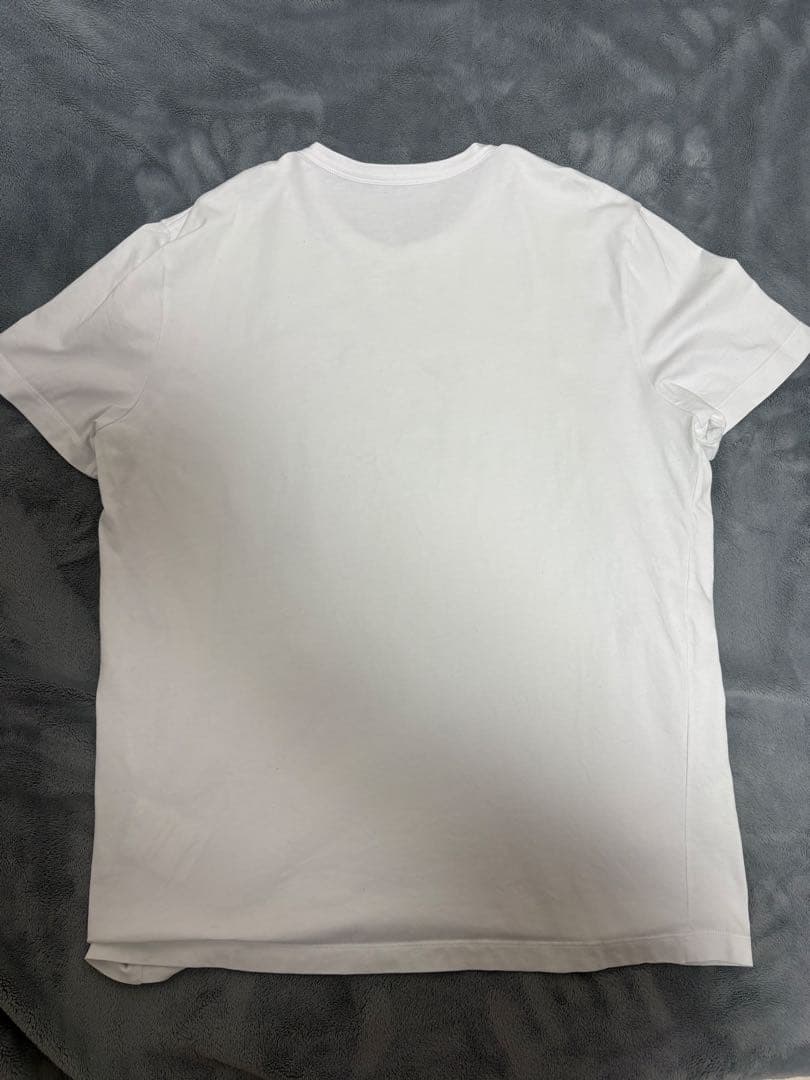 MONCLER ホワイト ロゴ Tシャツ　XL モンクレ　モンクレール