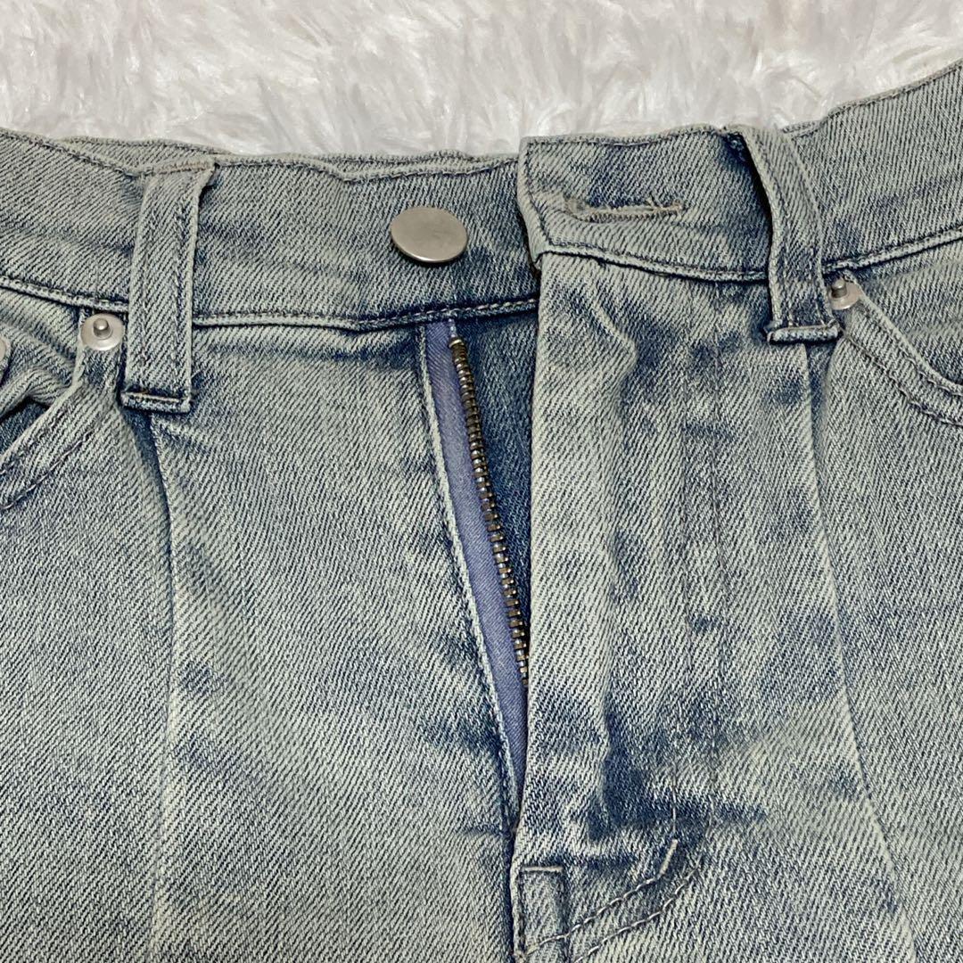 ★極美品★ RESEXXY リゼクシー カットアウトリボンデニムパンツ S