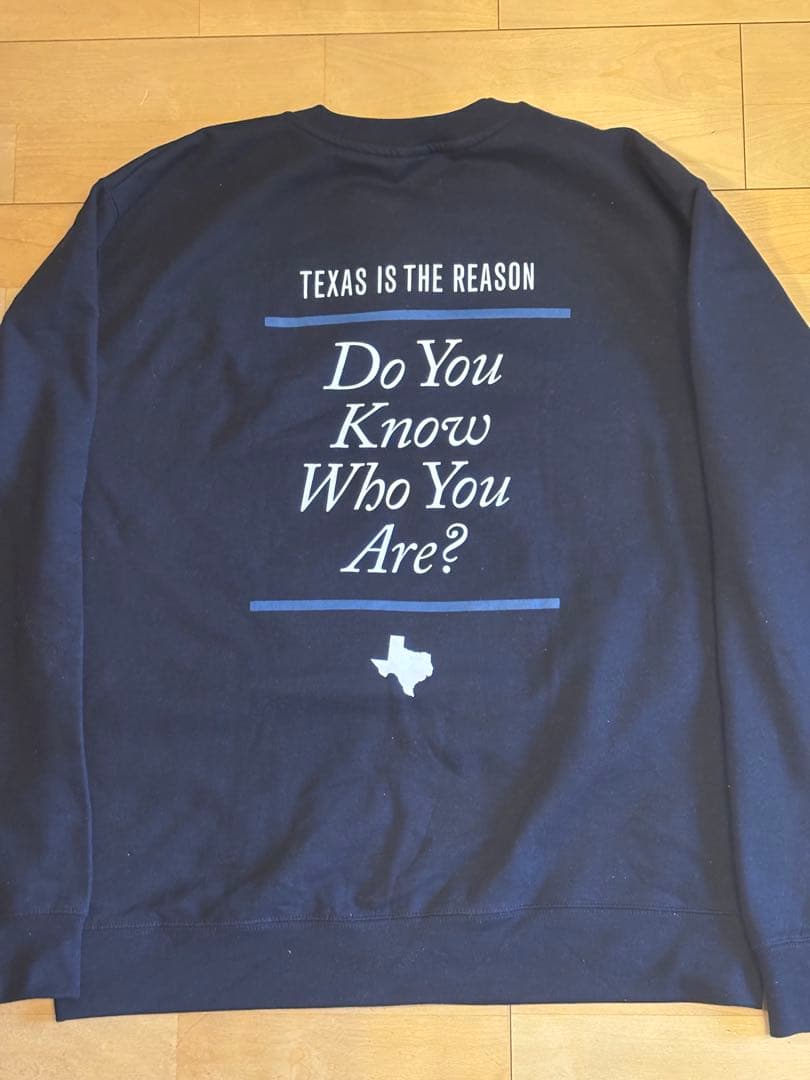 【最終値下】Texas Is The Reason スウェット ネイビー　emo