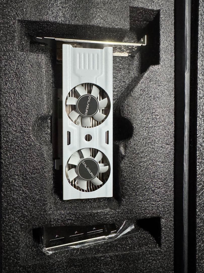 玄人志向GALAX GeForce RTX 3050 LP 6GB ホワイト
