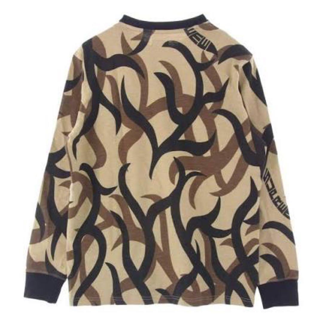 Supreme Tribal Camo 19AW 迷彩 ロングTシャツ　Lサイズ