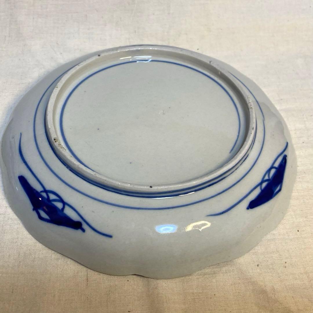 伊万里　古伊万里　中皿　色絵　２客