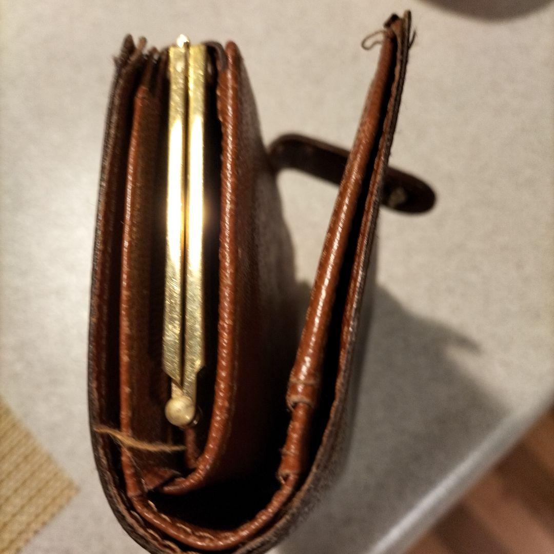 Louis Vuitton 二つ折り財布 ブラウン。お下げしました。