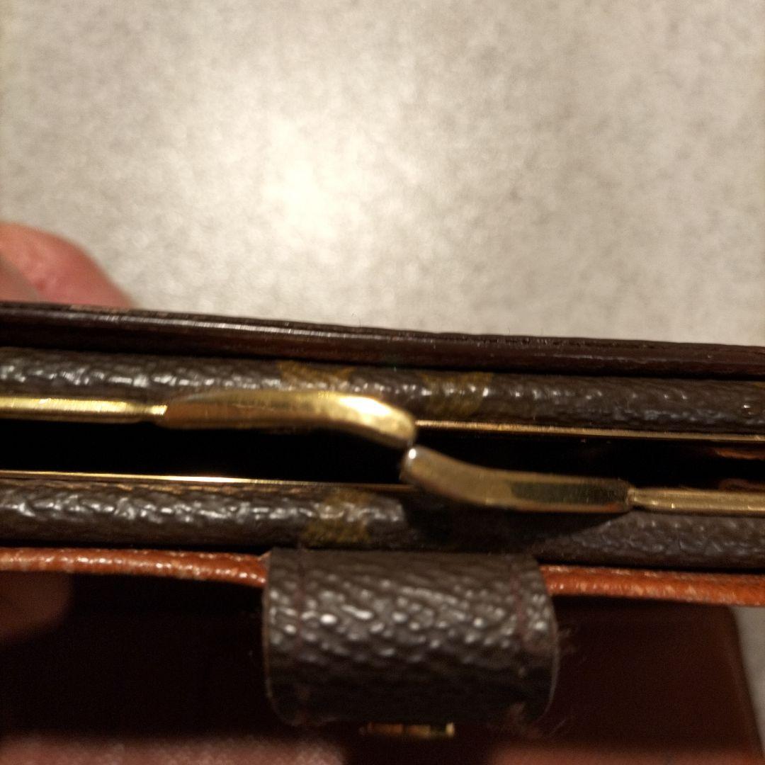 Louis Vuitton 二つ折り財布 ブラウン。お下げしました。