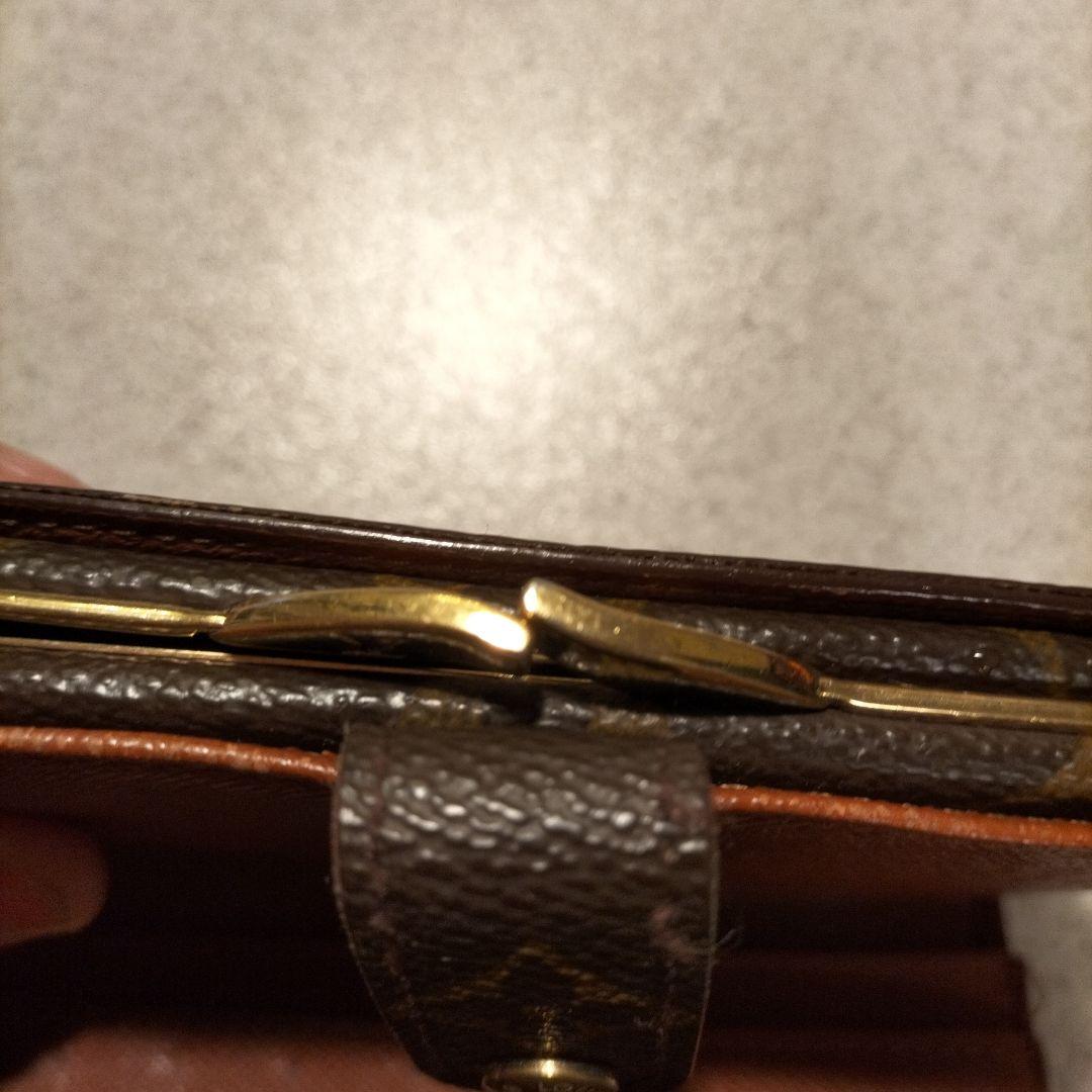 Louis Vuitton 二つ折り財布 ブラウン。お下げしました。