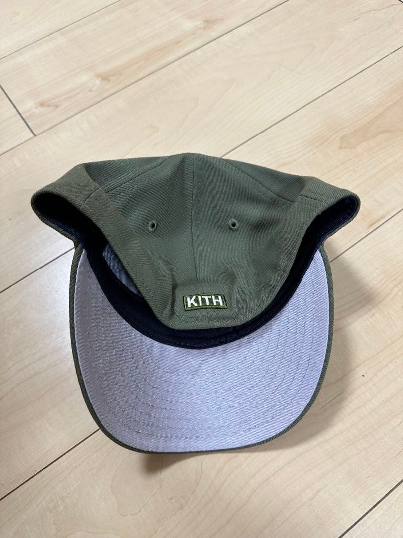 KITH オリーブキャップ　ニューエラ