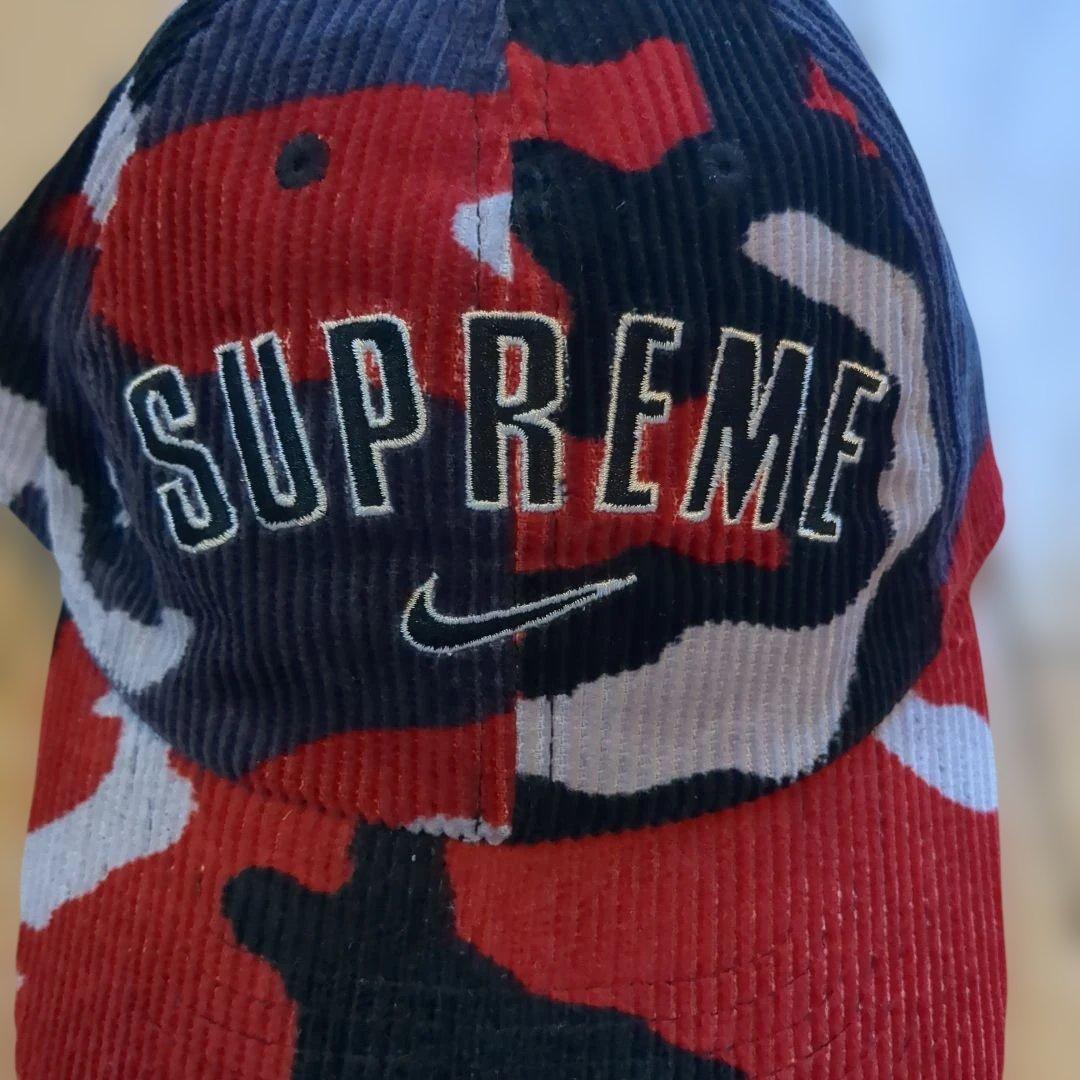 nike supreme 22ss corduroy capシュプリーム ナイキ