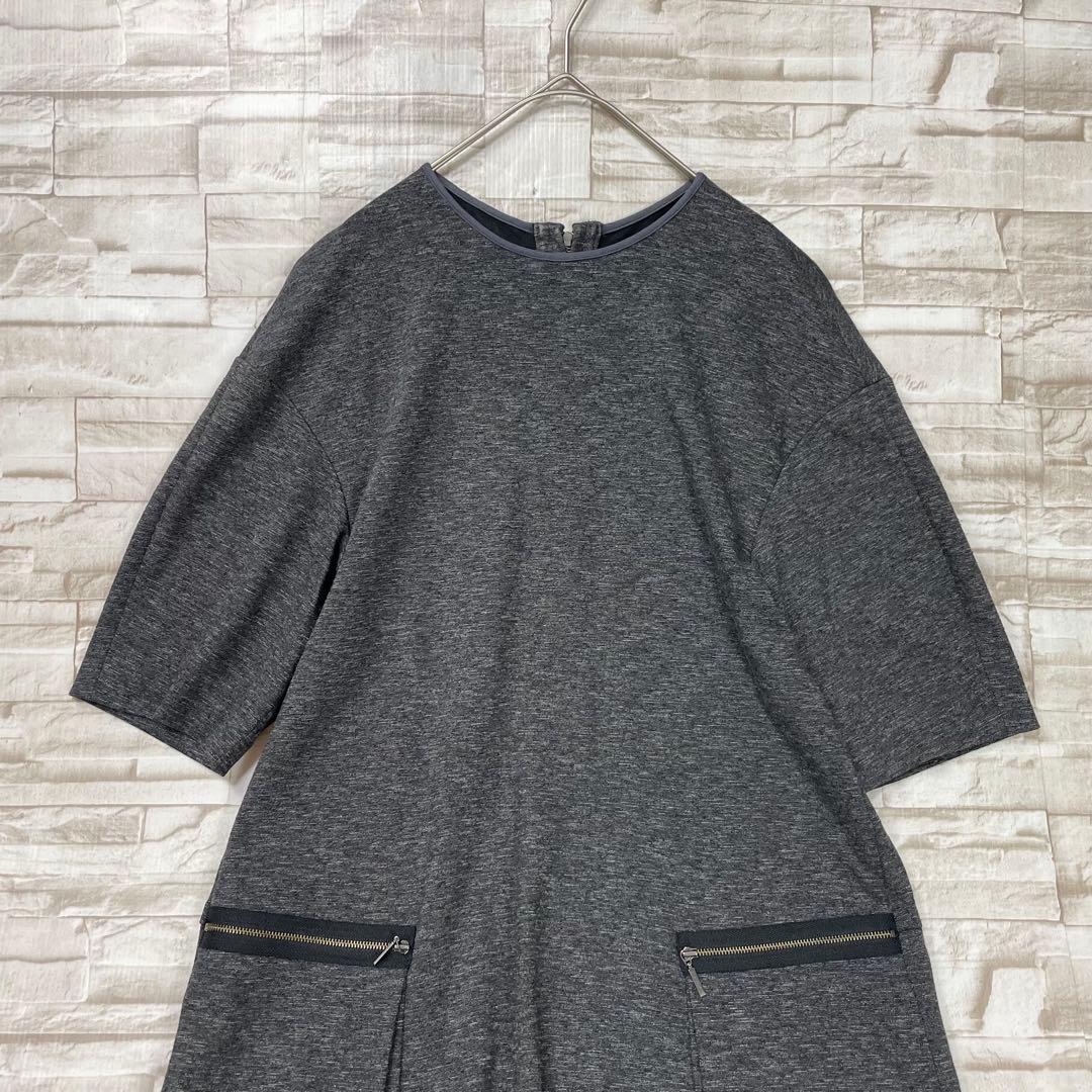 【美品】フォクシーニューヨーク★Space-dye Jersey Dress