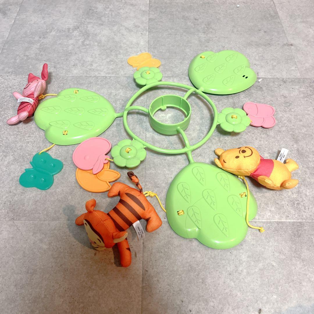 タカラトミー　くまのプーさん えらべる回転6WAY ジムにへんしんメリー【良品】