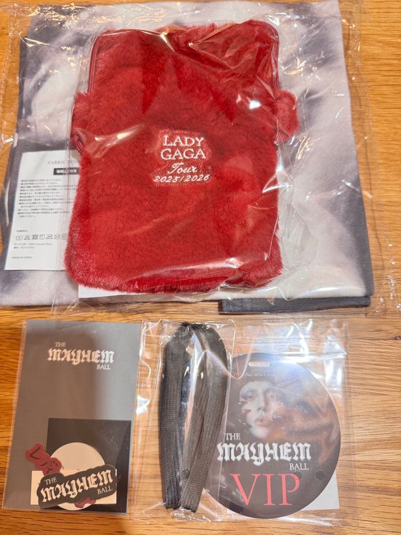 Lady Gaga VIP GOLD特典グッズフルセット