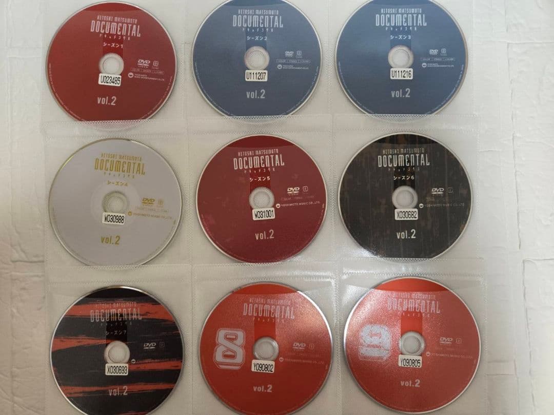 DOCUMENTAL ドキュメンタル シーズン1〜9 DVD 全18巻セット