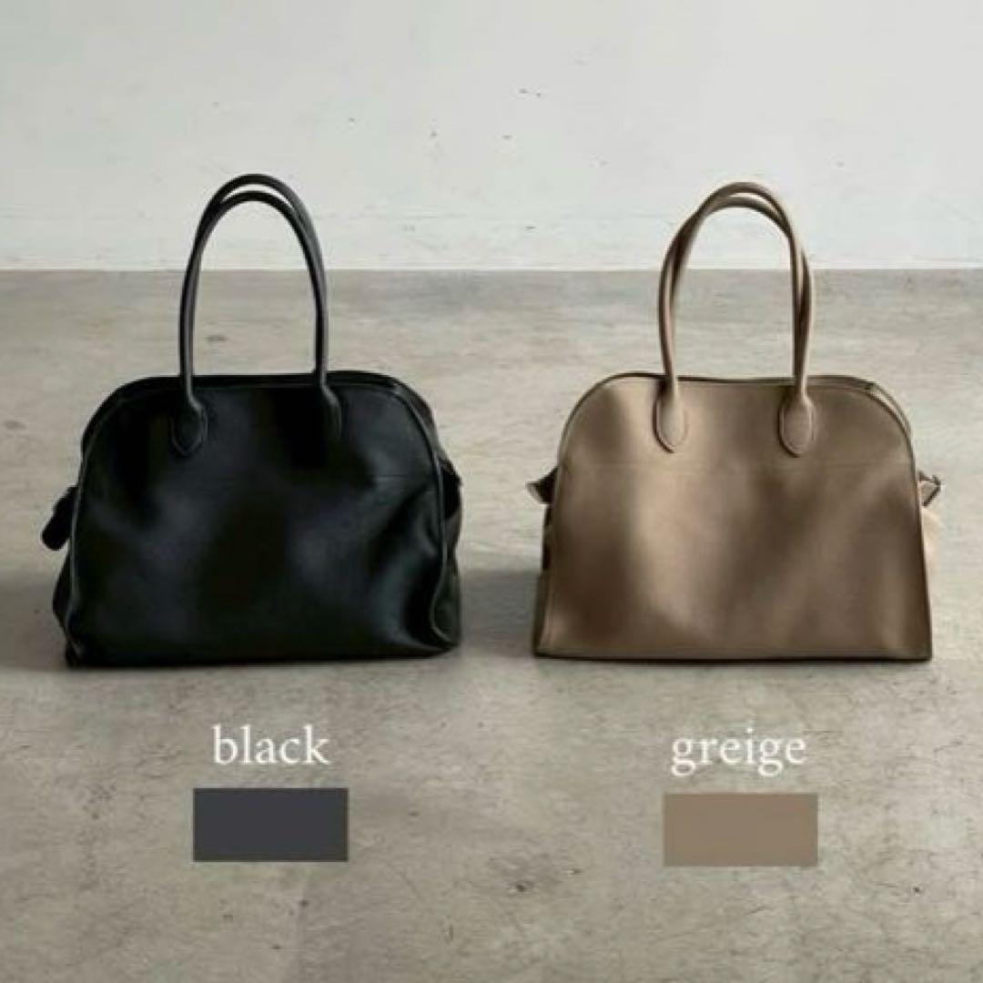 JISTORY　SIDE BELT BOSTON BAG　レザーボストンバッグ