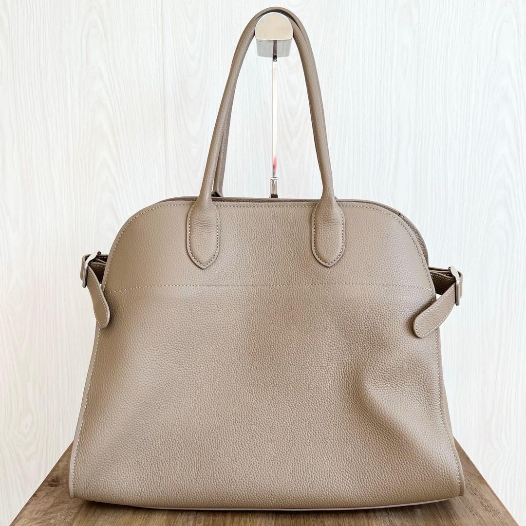 JISTORY　SIDE BELT BOSTON BAG　レザーボストンバッグ
