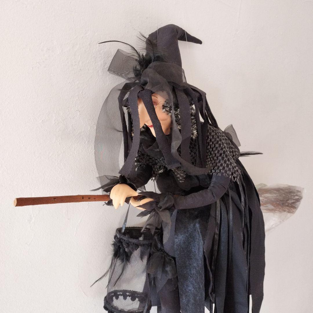 アンティーク 魔女人形