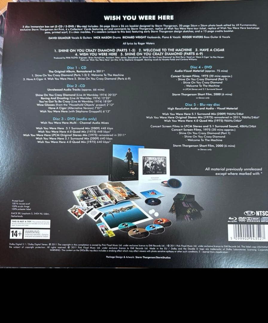 Pink Floyd - Wish You Were Here 炎