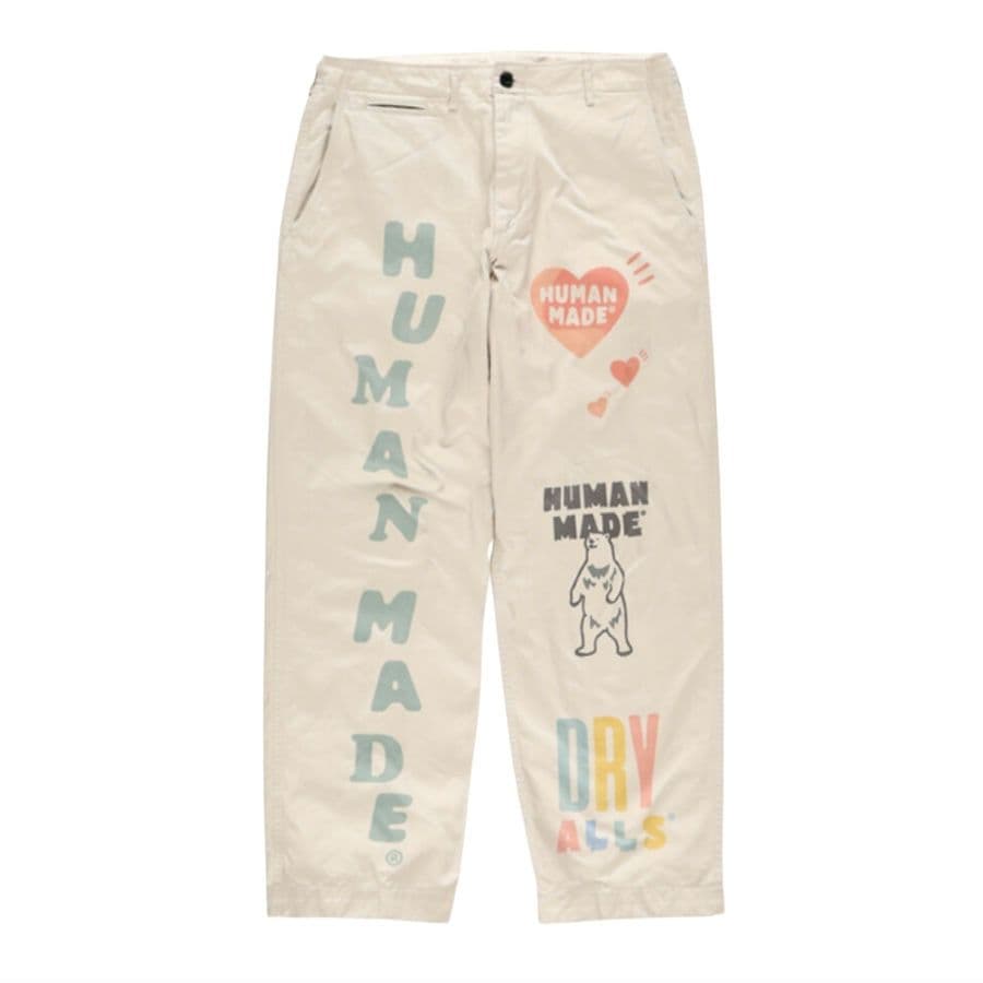 HUMAN MADE パンツ プリント PANTS NIGO ヒューマンメイド
