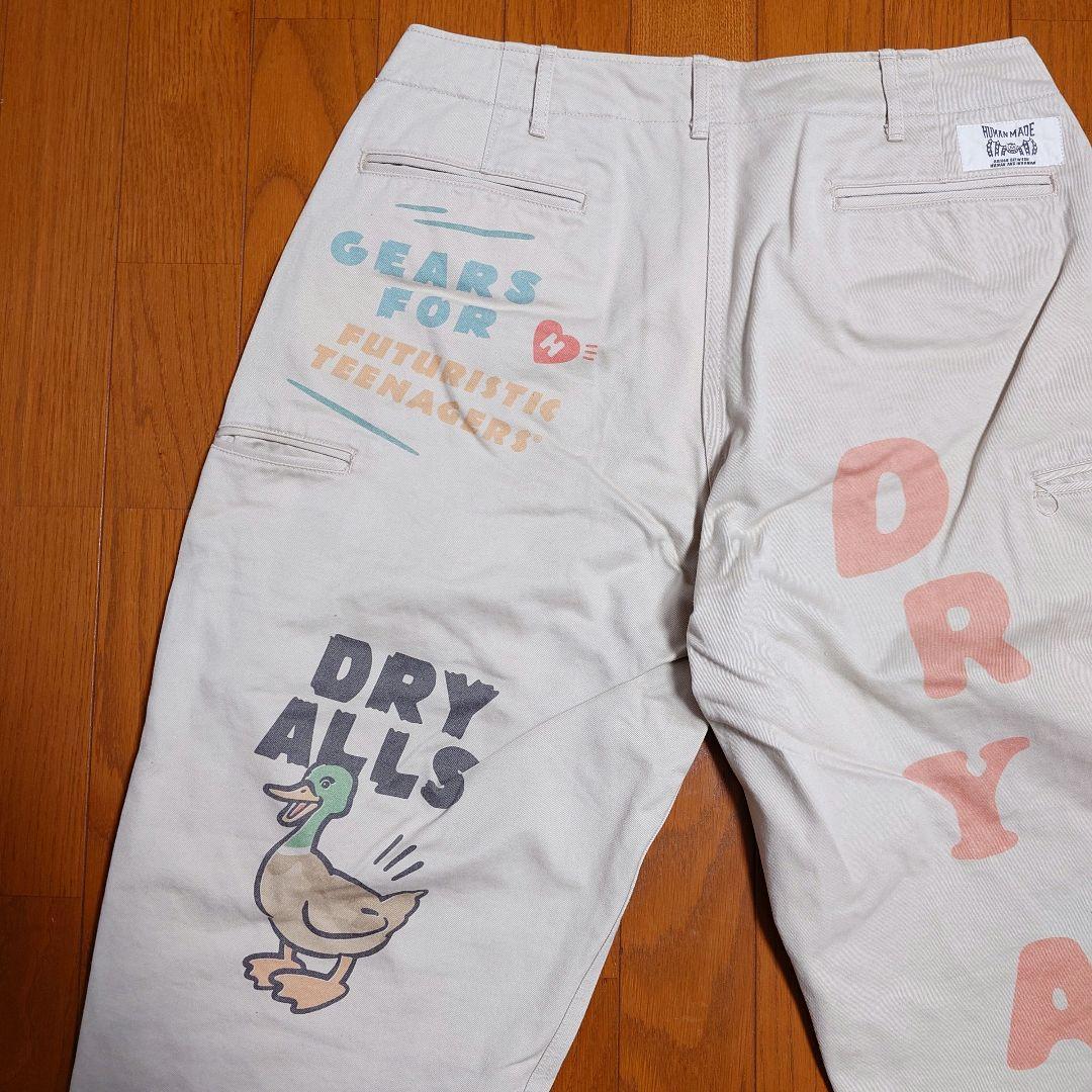 HUMAN MADE パンツ プリント PANTS NIGO ヒューマンメイド