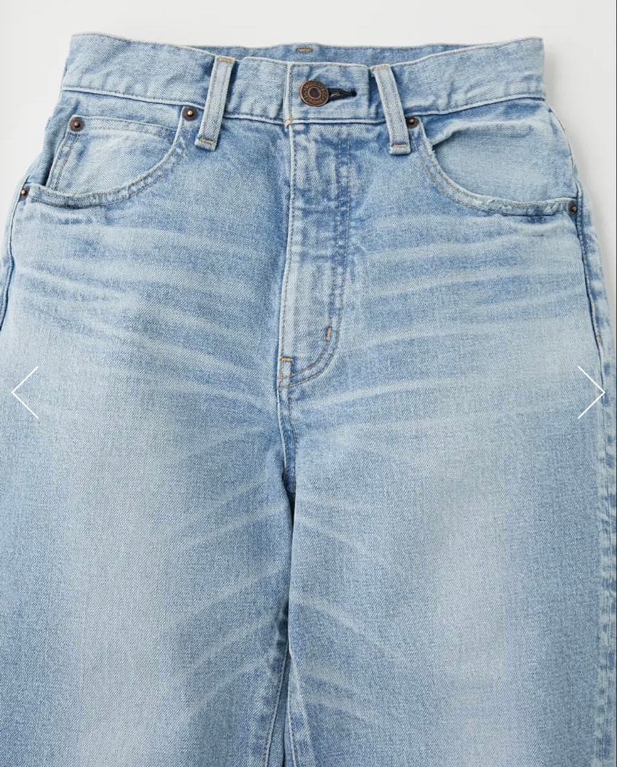 パンツ MOUSSY MVS L/BLU FLARE