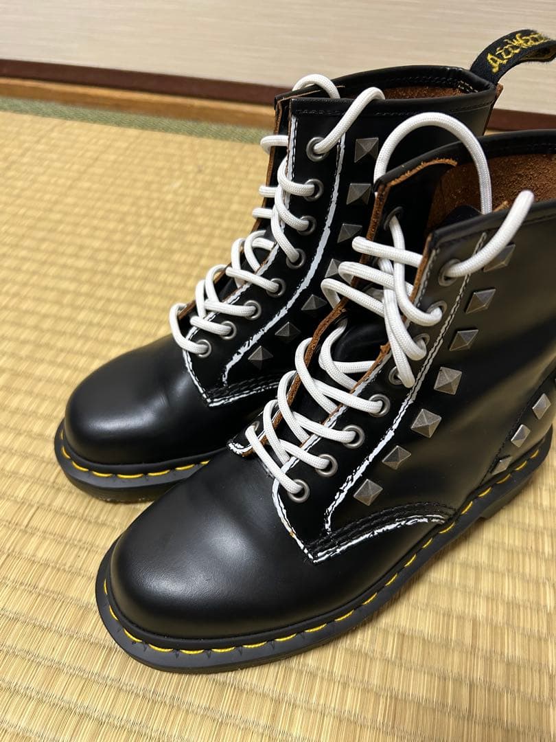 Dr. Martens スタッズ ブラックブーツ