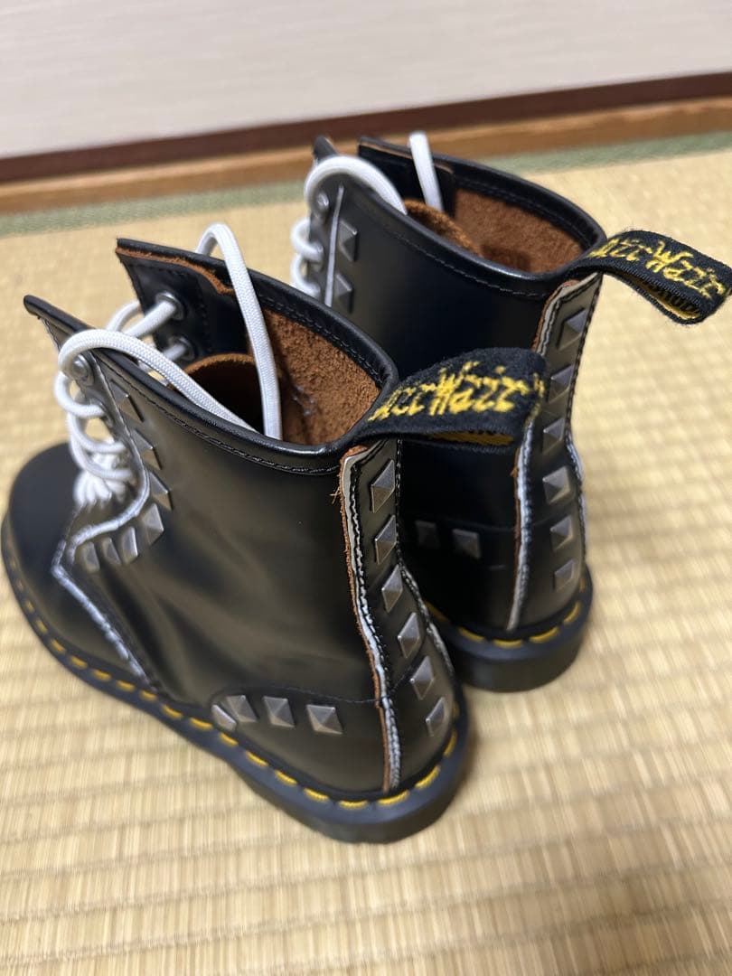 Dr. Martens スタッズ ブラックブーツ
