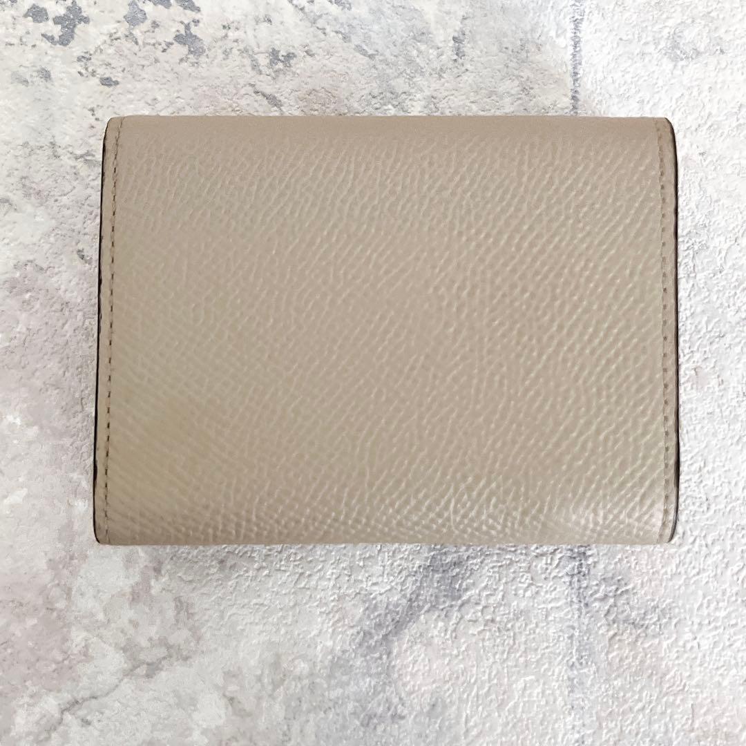 美品✨BONAVENTURA ノブレッサ スモールウォレット グレージュ