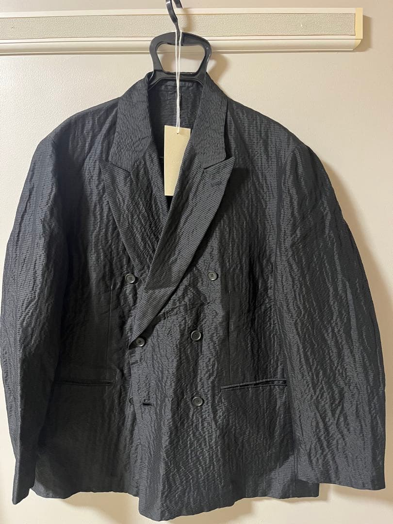 ジャケット・アウター LIDNM SILK LINEN SUCKER JACKET