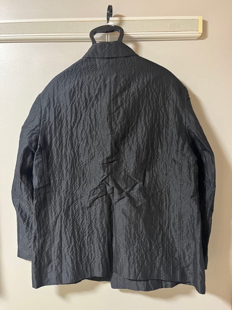 ジャケット・アウター LIDNM SILK LINEN SUCKER JACKET