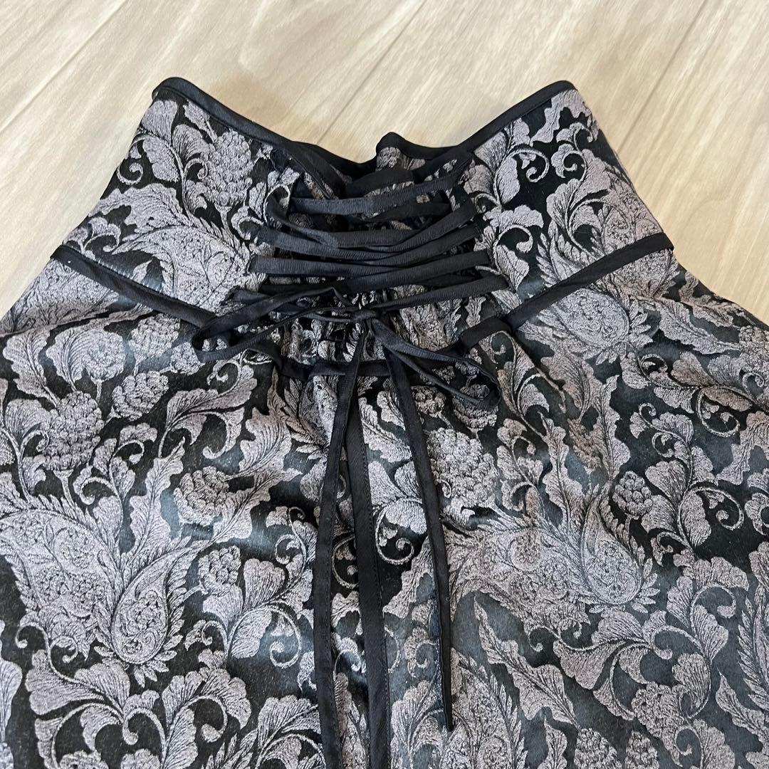 Andrea&co ボタニカル ジャガードスカート