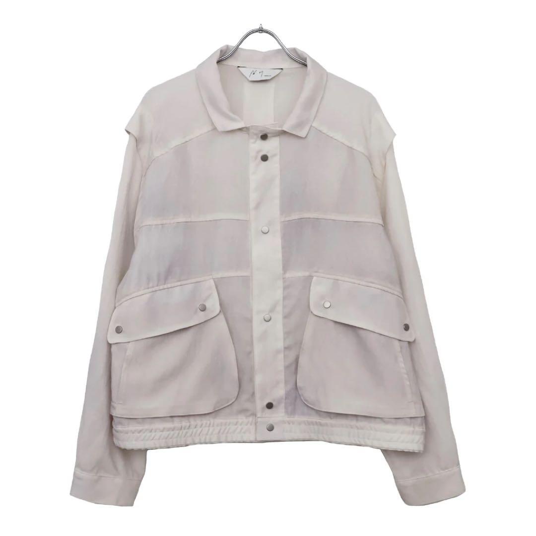 ジャケット・アウター ANCELLM MELANGE SNAP BLOUSON