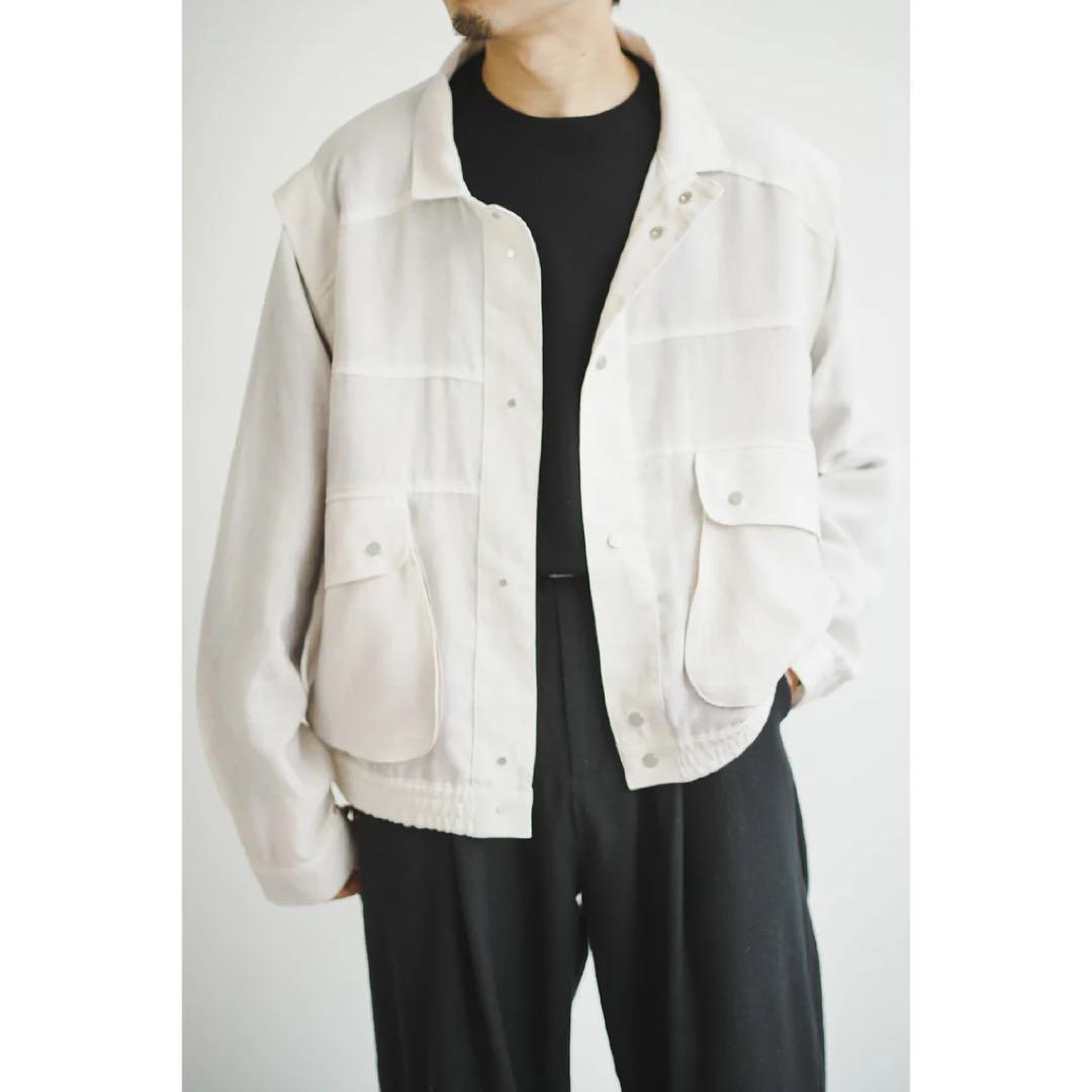 ジャケット・アウター ANCELLM MELANGE SNAP BLOUSON