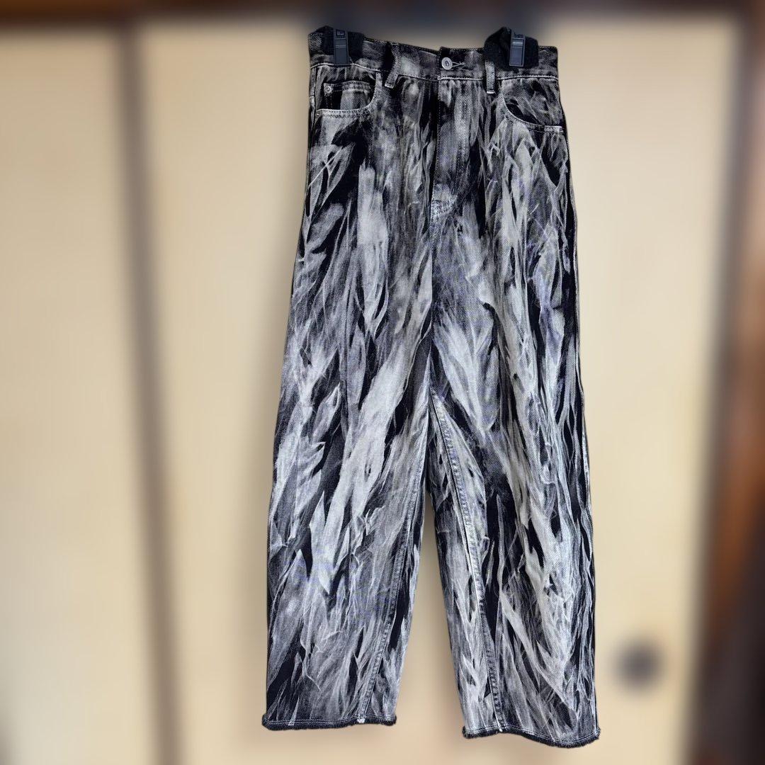 パンツ HAND BLEACH LOOSE DENIM