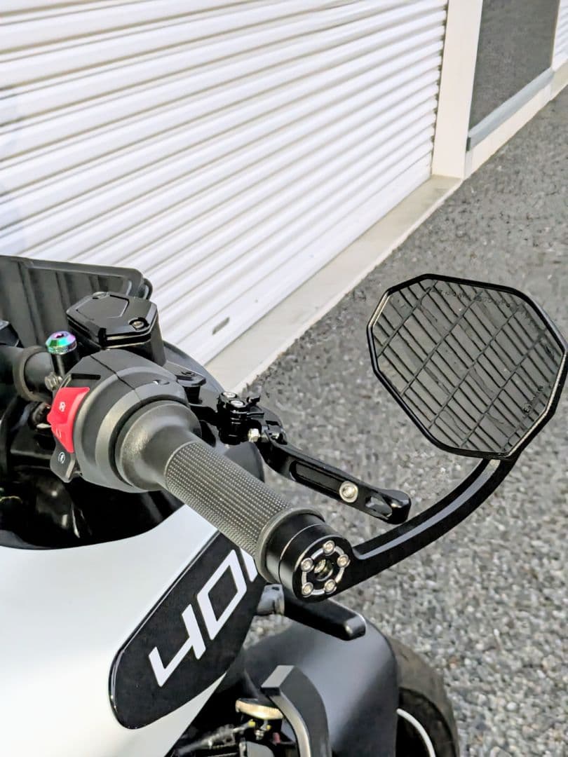 KTM ハスクバーナ 汎用バーエンドミラー 新品