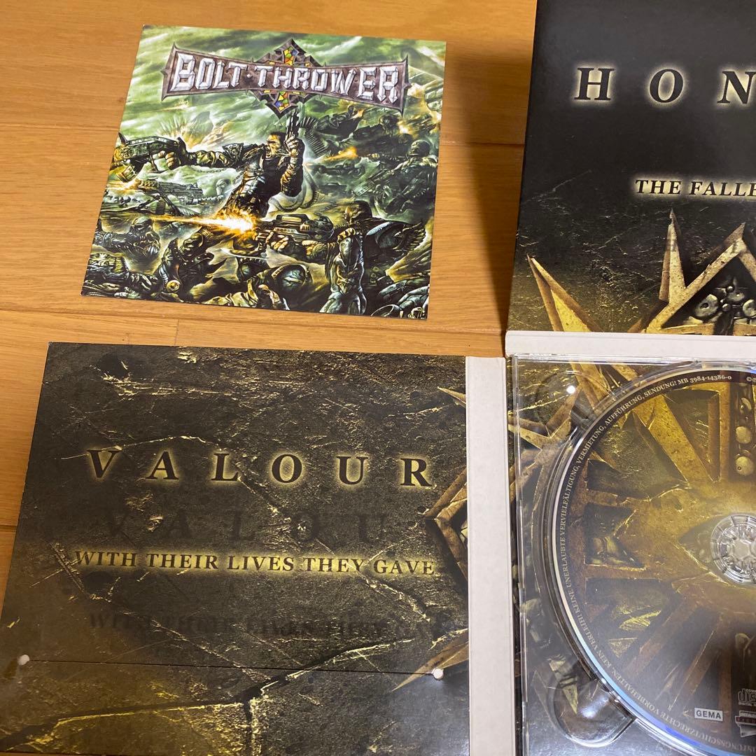 BOLT THROWER HONOUR VALOUR PRIDE デジパック