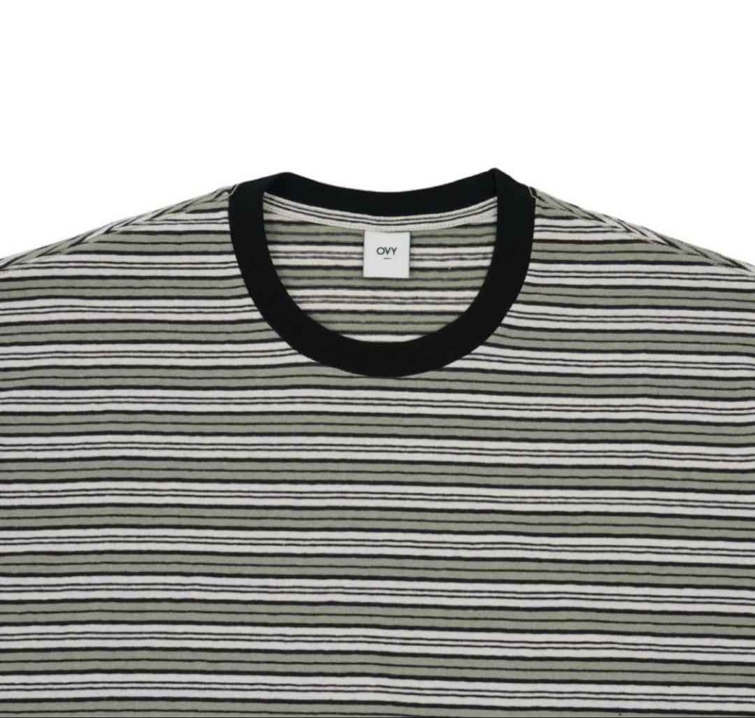 OVY Multi Border Relax Fit T-shirts サイズL