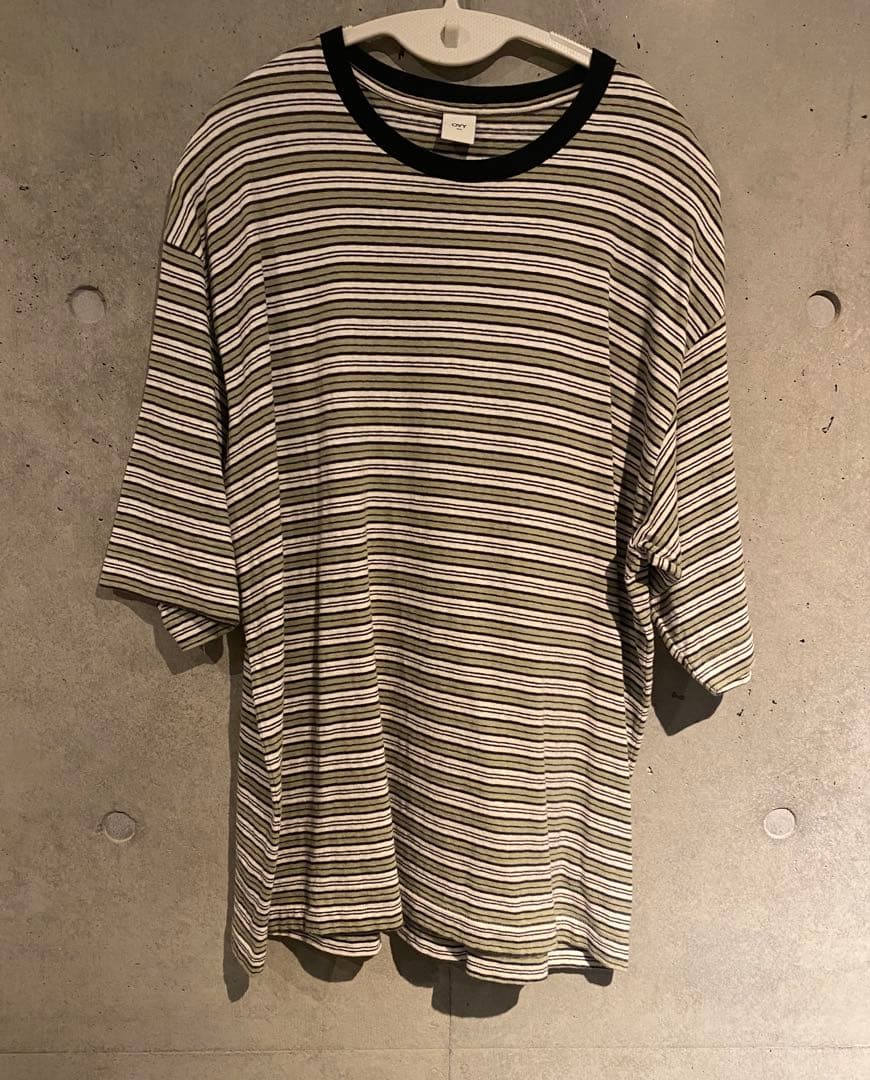 OVY Multi Border Relax Fit T-shirts サイズL