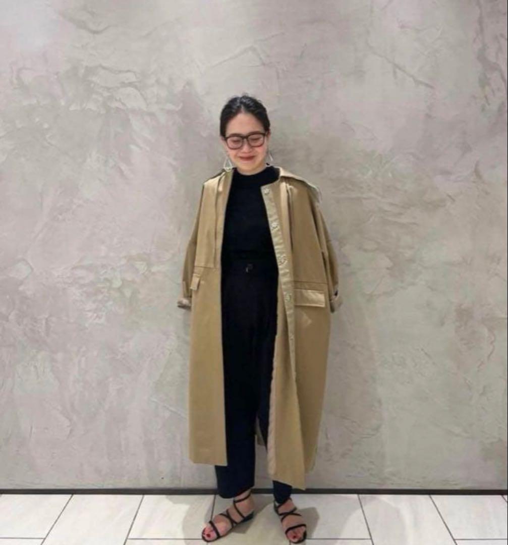 【美品】ella select shop_セーラートレンチコート