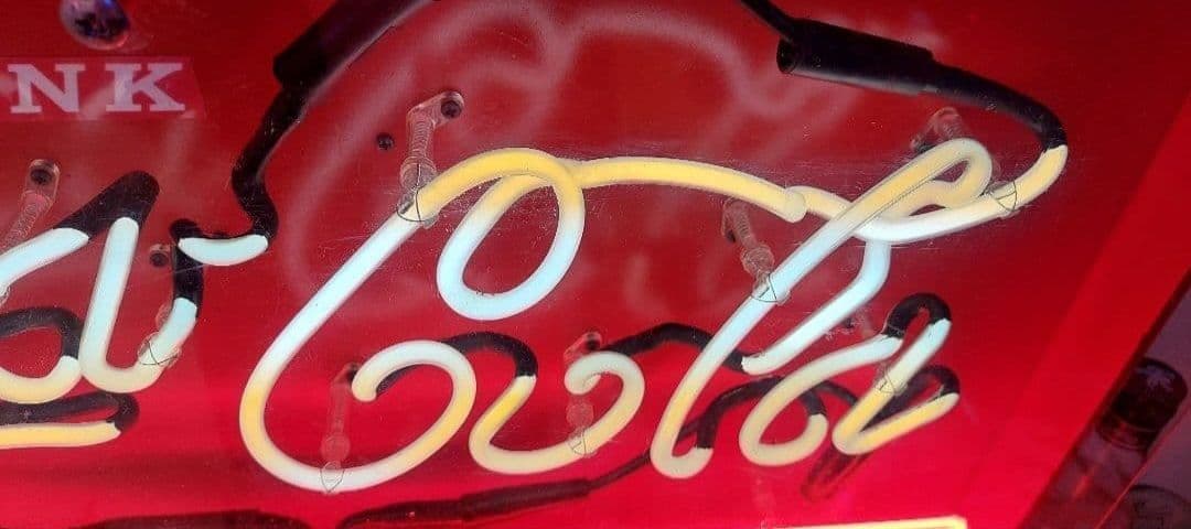 大型 コカコーラ Coca-Cola ネオンサイン ヴィンテージ品 1996年