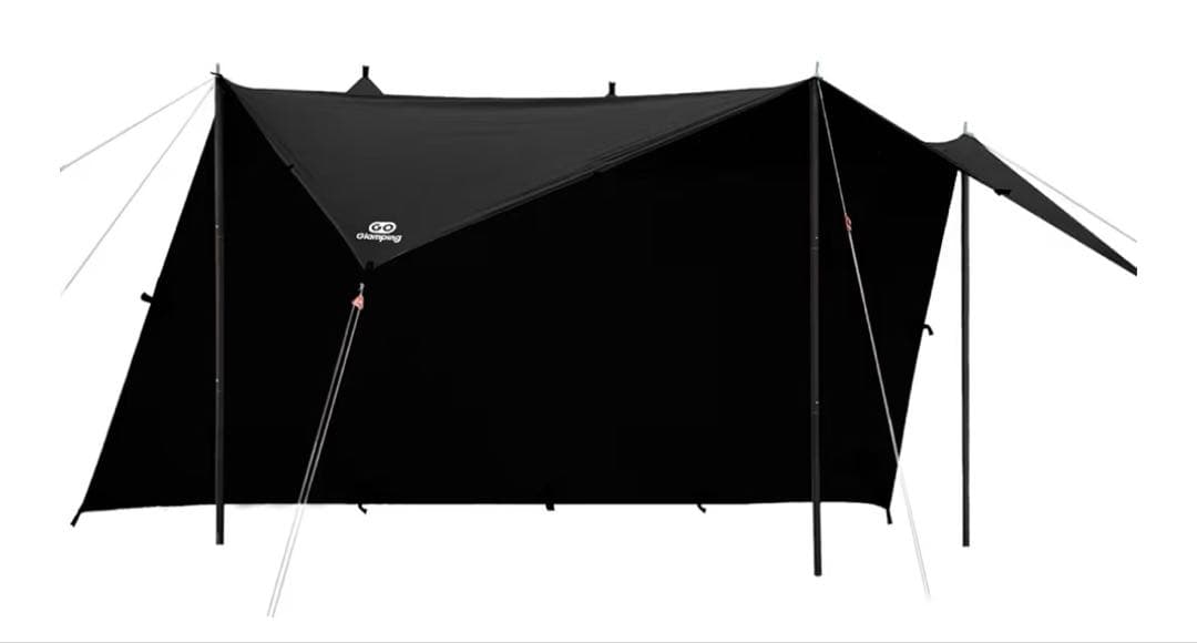 GOGlamping HENGEN+スクエアタープTC＆ポールセット
