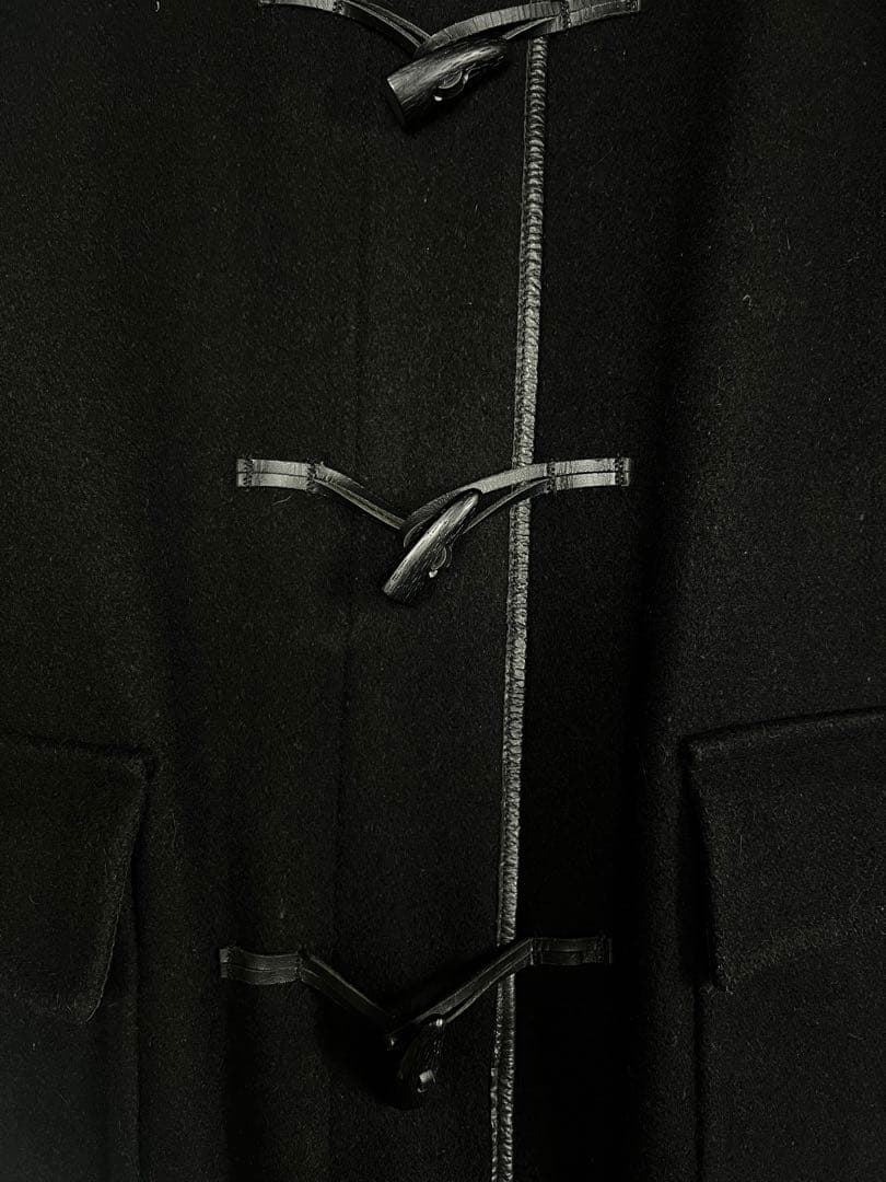 【希少モデル】MONTGOMERY モンゴメリーレザーパイピングダッフルコート