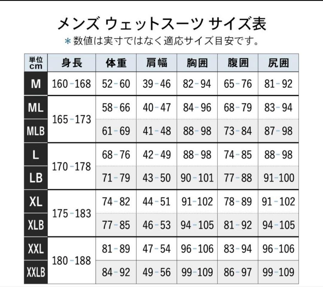 8*3様 FELLOW ウェットスーツ タッパー 3mm メンズ　ラバー　サイズ
