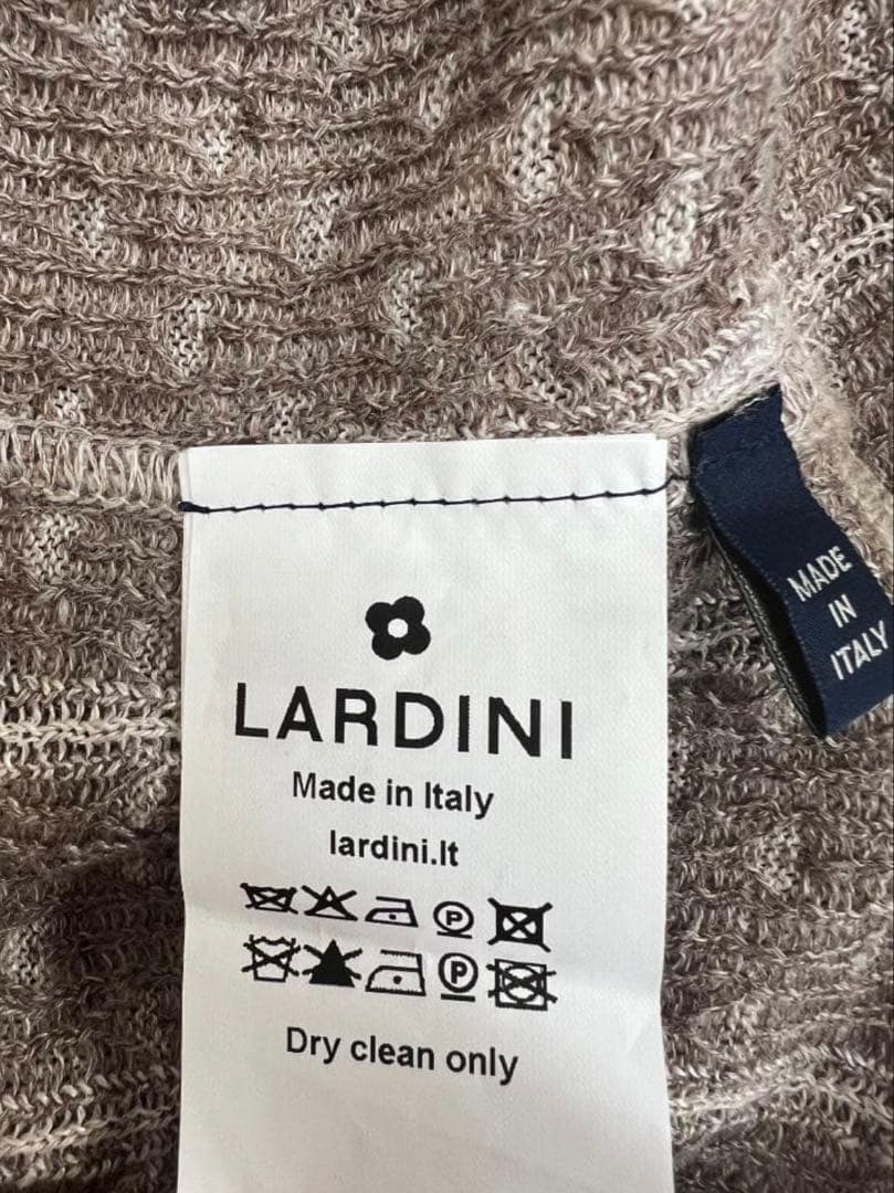 ラルディーニLARDINI ニットジャケットＬ